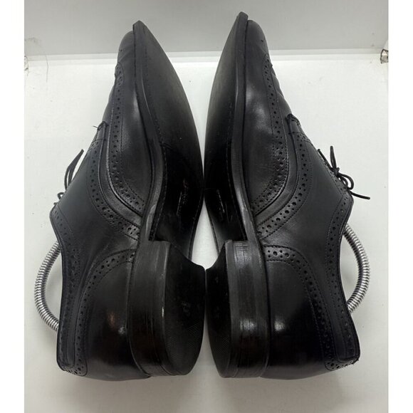 ALLEN EDMONDS Lombard Black Leather Wingtip Brogue Derby Shoes Men\'s Sz US 10.5D main image 6